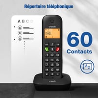 Bezdrôtový telefón VTech CS900 DECT – Blokovanie hovorov, identifikácia volajúceho, telefónny zoznam, 13-hodinová výdrž batérie, podsvietenie, hlasitý odposluch 4