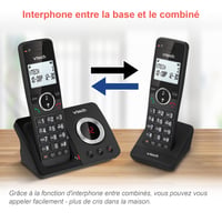 Digitálny bezdrôtový telefón VTech ES2051 s dvojitým záznamníkom a funkciou blokovania nežiaducich hovorov 4