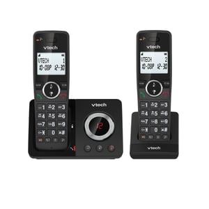 Digitálny bezdrôtový telefón VTech ES2051 s dvojitým záznamníkom a funkciou blokovania nežiaducich hovorov