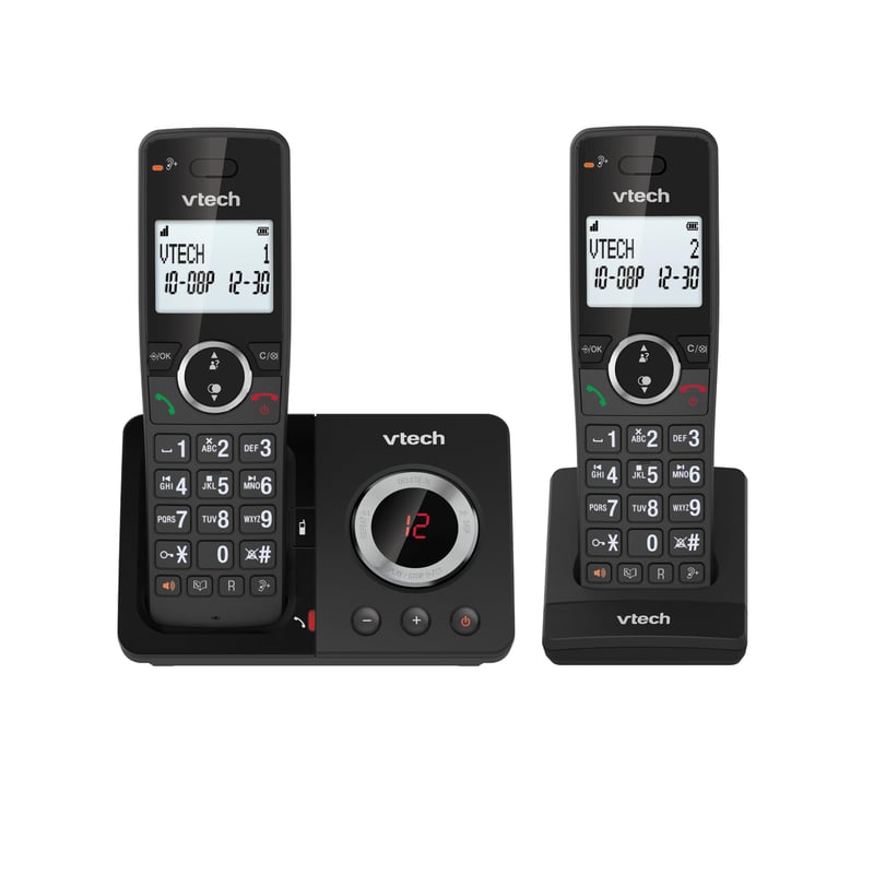 Digitálny bezdrôtový telefón VTech ES2051 s dvojitým záznamníkom a funkciou blokovania nežiaducich hovorov