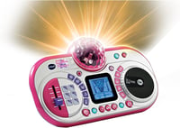 VTech Kidi Super Star DJ Studio Karaoke Játék - Rózsaszín Zenei Állomás Gyerekeknek 6-12 Éves Korig, Beépített Hangszórókkal, Elemekkel 6