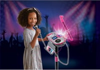 VTech Kidi Super Star DJ Studio Karaoke Játék - Rózsaszín Zenei Állomás Gyerekeknek 6-12 Éves Korig, Beépített Hangszórókkal, Elemekkel 8