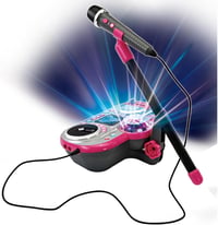 VTech Kidi Super Star DJ Studio Karaoke Játék - Rózsaszín Zenei Állomás Gyerekeknek 6-12 Éves Korig, Beépített Hangszórókkal, Elemekkel 5