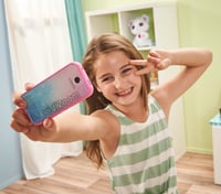 Detský digitálny fotoaparát VTech KidiZoom Snap Touch s 5 Mpx duálnym fotoaparátom, ružový 3