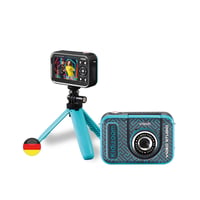 Detská videokamera VTech KidiZoom Video Studio HD s funkciou zeleného plátna – modrá 1