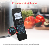 Bezdrôtový telefón VTech LS1050 DECT so záznamníkom, blokovaním hovorov, identifikáciou volajúceho, hlasitým odposluchom a podsvieteným displejom 2