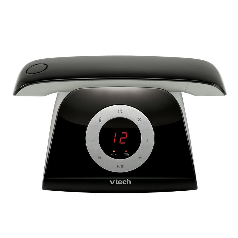 VTech LS1350 Retro Design DECT Vezeték Nélküli Telefon Digitális Üzenetrögzítővel, Hívásblokkolással, Kihangosítóval és Háttérvilágított Kijelzővel