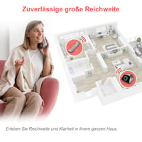 VTech LS1350 Retro Design DECT Vezeték Nélküli Telefon Digitális Üzenetrögzítővel, Hívásblokkolással, Kihangosítóval és Háttérvilágított Kijelzővel 5