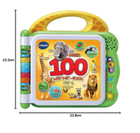 VTech Dvojjazyčná interaktívna kniha 100 prvých slov zvieratká pre bábätká a batoľatá 6