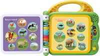 VTech Dvojjazyčná interaktívna kniha 100 prvých slov zvieratká pre bábätká a batoľatá 2