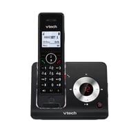 Bezdrôtový telefón VTech MS3050 DECT so záznamníkom, blokovaním hovorov, hlasitým odposluchom a podsvieteným displejom, čierny 1