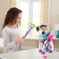 VTech Styla Ma Licorne interaktív plüss unikornis játék - 4 éves kortól 7