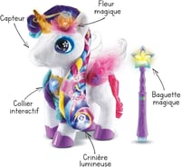 VTech Styla Ma Licorne interaktív plüss unikornis játék - 4 éves kortól 2