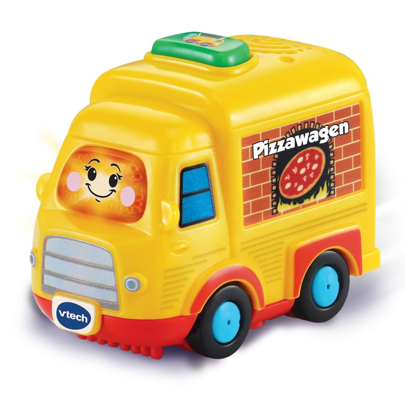 VTech Tut Tut Autíčka – Autíčko na pizzu – Interaktívna hračka pre deti od 1 do 5 rokov