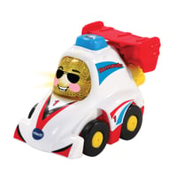 Pretekárske autíčko VTech Tut Tut Baby Flitzer so zvukmi, blikajúcim tlačidlom a melódiami, pre deti od 1 do 5 rokov 2