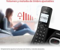 VTech CS2050 vezeték nélküli telefon válaszolóval, hívásblokkolással, Eco+ móddal - fekete 6