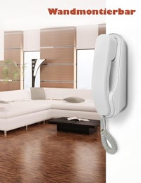 VTech CD1200 vezetékes telefon gyorshívással és hangerőszabályzóval - fehér 10