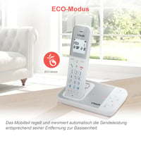 Bezdrôtový telefón VTech XS1051 DECT s 2 slúchadlami, záznamníkom, blokovaním hovorov, hlasitým odposluchom a zosilňovačom hlasitosti 5