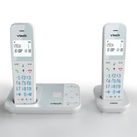 Bezdrôtový telefón VTech XS1051 DECT s 2 slúchadlami, záznamníkom, blokovaním hovorov, hlasitým odposluchom a zosilňovačom hlasitosti 1