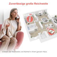 Bezdrôtový telefón VTech XS1051 DECT s 2 slúchadlami, záznamníkom, blokovaním hovorov, hlasitým odposluchom a zosilňovačom hlasitosti 2
