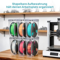 Vtopmart 6-dielna súprava 4l boxov na uskladnenie filamentu pre 3D tlačiarne 5