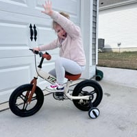 VTZII 2-in-1 Gyermek Kerékpár 2-7 Éves Korig, Fékkel és Segédkerékkel, 12-16 Hüvelyk 5