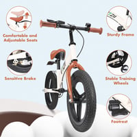 VTZII 2-in-1 Gyermek Kerékpár 2-7 Éves Korig, Fékkel és Segédkerékkel, 12-16 Hüvelyk 4
