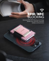VULKIT Minimalist Pop Up Wallet RFID védelemmel, kártyatartó és pénztartó 6