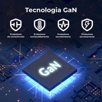 Univerzálna nabíjačka Vultech CC45-1C1A 45W GaN USB + USB-C PD3.0 QC3.0 PPS pre iPhone, Samsung, Xiaomi, Oppo, Google Pixel, Realme, tablety a notebooky 6