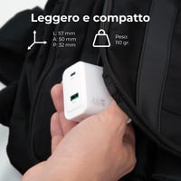 Univerzálna nabíjačka Vultech CC45-1C1A 45W GaN USB + USB-C PD3.0 QC3.0 PPS pre iPhone, Samsung, Xiaomi, Oppo, Google Pixel, Realme, tablety a notebooky 5