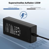 VUOHOEG 135W Nabíjačka na notebook Acer Nitro 5 AN515-51 AN515-52 AN515-53 AN515-54 AN515-55 AN517-51 Aspire 7 A715-71G A715-72G 19V 7.1A ADP-135KB Sieťový adaptér 5.5x1.7mm 6