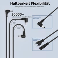 Napájací adaptér VUOHOEG 14V pre monitor Samsung 6,5 x 4,4 mm – U28E590D S22D300HY C27F390FHU S27D390H S24D390HL C24F396FHU S22C300H Sync 3