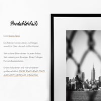 VUVUZULA Fotorámik 40x50 cm Čierny, sada 3 ks s paspartou na plagáty a fotografie 2