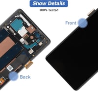 Vvsialeek Google Pixel 7A LCD kijelző csere érintőképernyő szerszámkészlettel 4