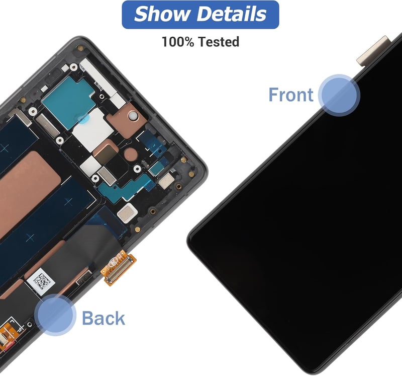Vvsialeek Google Pixel 7A LCD kijelző csere érintőképernyő szerszámkészlettel