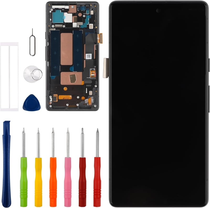 Vvsialeek Google Pixel 7A LCD kijelző csere érintőképernyő szerszámkészlettel