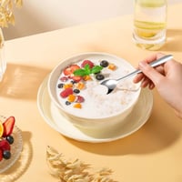 Set 36 lingurițe pentru desert Vylro, 14 cm, linguri mici din oțel inoxidabil 6