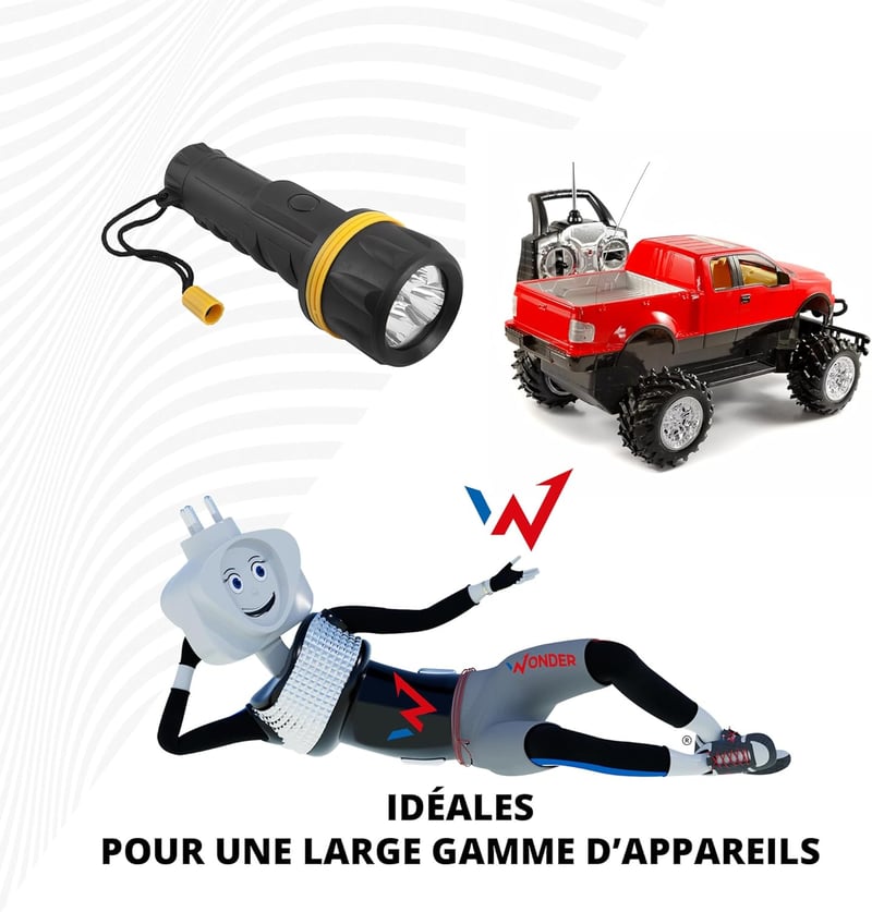 W Wonder Full Energy LR20 D 1.5V Alkáli Elemek 5db Csomag