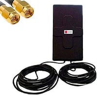 W WONECT 50dBi 4G LTE Kültéri Antenna 5m SMA Kábellel - Nagy Hatótávolságú Jelerősítő Router Kompatibilis Külső Antenna 3G/4G/UMTS Hálózatok 1