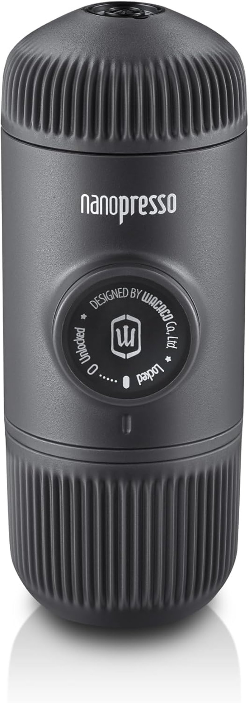 WACACO Nanopresso hordozható espresso kávéfőző 18 bar nyomás kézi működtetésű