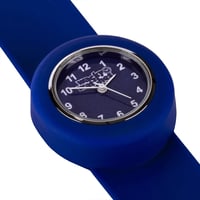 Detské silikónové hodinky Wacky Watches Popwatch v modrej farbe – na učenie sa určovania času, pre chlapcov aj dievčatá, dĺžka remienka 22,5 cm 2