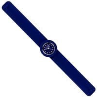 Detské silikónové hodinky Wacky Watches Popwatch v modrej farbe – na učenie sa určovania času, pre chlapcov aj dievčatá, dĺžka remienka 22,5 cm 6