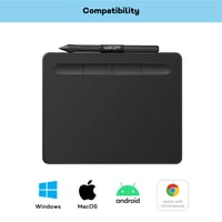 Grafický tablet Wacom Intuos Small – čierny, kresliaci tablet kompatibilný so systémami Windows a Mac 7