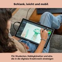 Grafický tablet Wacom One 14 Full HD s dotykovou obrazovkou a perom Standard (bez batérie) – antireflexné tvrdené sklo, japonská technológia 4