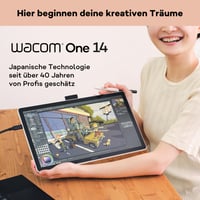 Grafický tablet Wacom One 14 Full HD s dotykovou obrazovkou a perom Standard (bez batérie) – antireflexné tvrdené sklo, japonská technológia 6