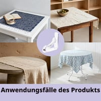 Cleme transparente pentru față de masă Wafuesh pentru mese groase de până la 45 mm, rezistente la intemperii, cleme antiderapante pentru față de masă, pentru grădină, balcon și interior 4