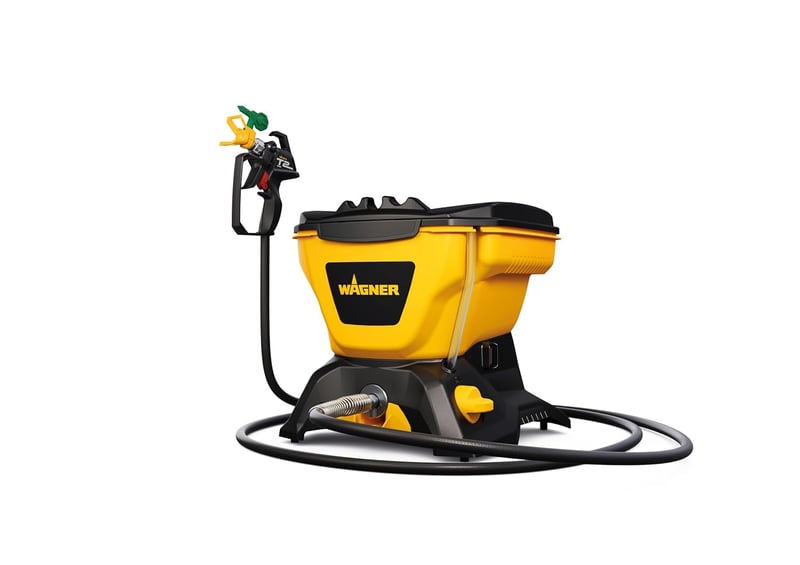 Wagner Airless Control 150 M striekací systém na nástenné farby, laky, lazúry, ochranu dreva a protikoróznu ochranu v interiéri aj exteriéri, 5500 ml nádrž, 7,5 m hadica
