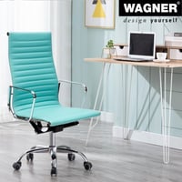 Sada 5 koliesok pre kancelársku stoličku WAGNER – mäkký povrch, Ø 50 mm, výška 55 mm, čap 11x20 mm, nosnosť 50 kg, s brzdou citlivou na zaťaženie 3
