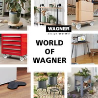 Sada 5 koliesok pre kancelársku stoličku WAGNER – mäkký povrch, Ø 50 mm, výška 55 mm, čap 11x20 mm, nosnosť 50 kg, s brzdou citlivou na zaťaženie 7