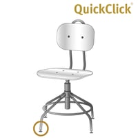 WAGNER QuickClick® székláb csúszó készlet – 4 db csuklós csúszó kerek csövekbe – belső átmérő 14 mm / külső átmérő 18 mm – Duo – Made in Germany 5